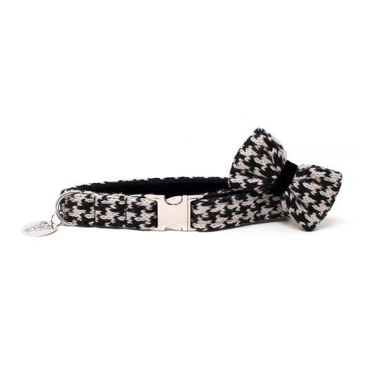 Soho - Houndstooth Collection - Luxury Dog Collar