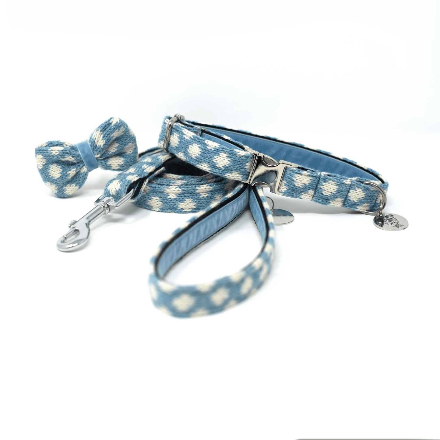 Bluebell - Polkadot Collection - Luxury Dog Collar