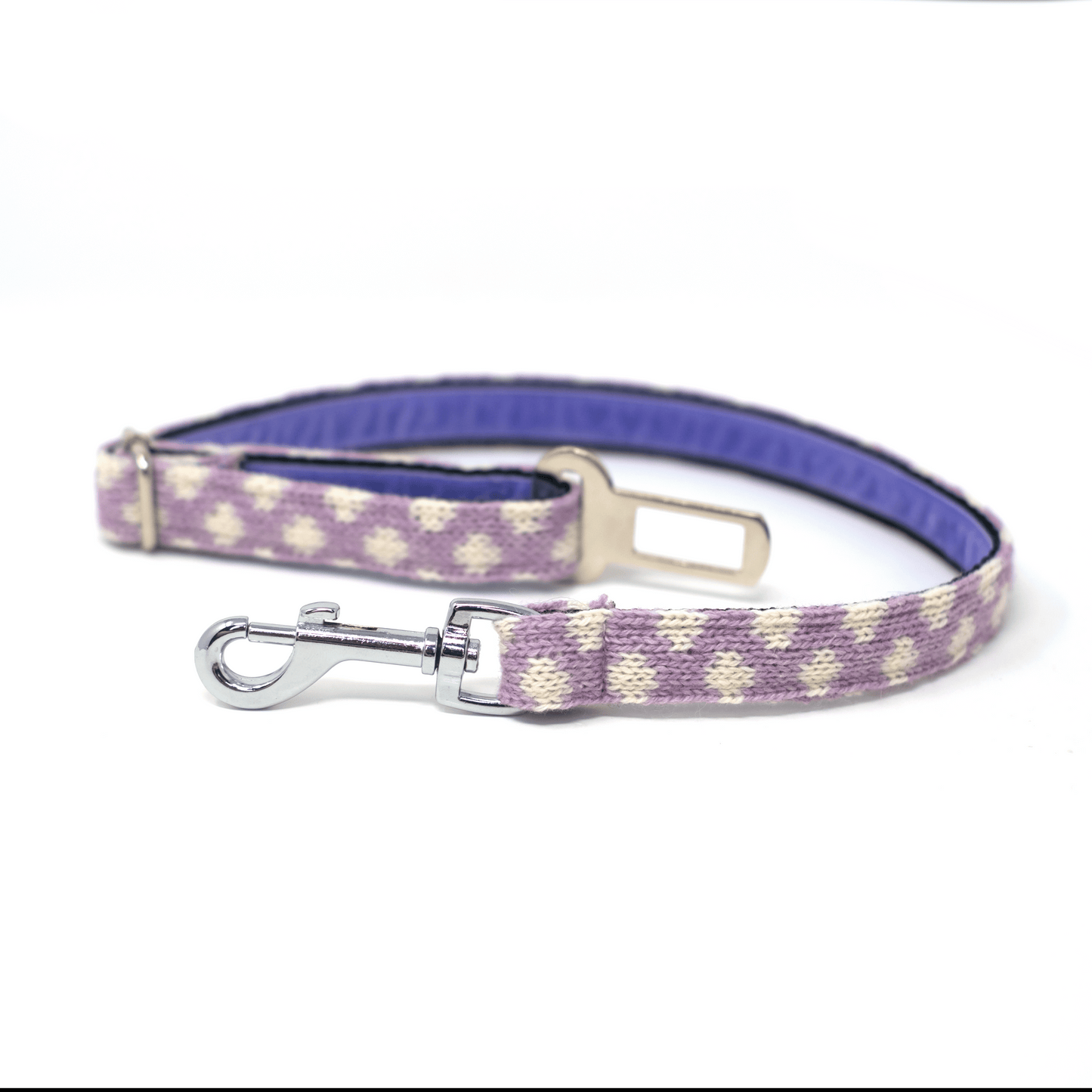 Lavender - Polkadot Collection - Dog Seatbelt
