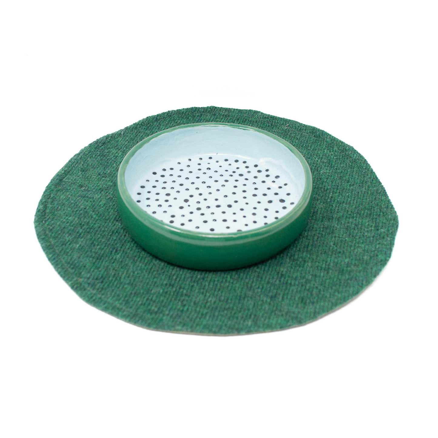 Wheel Thrown Ceramic Dog Bowl