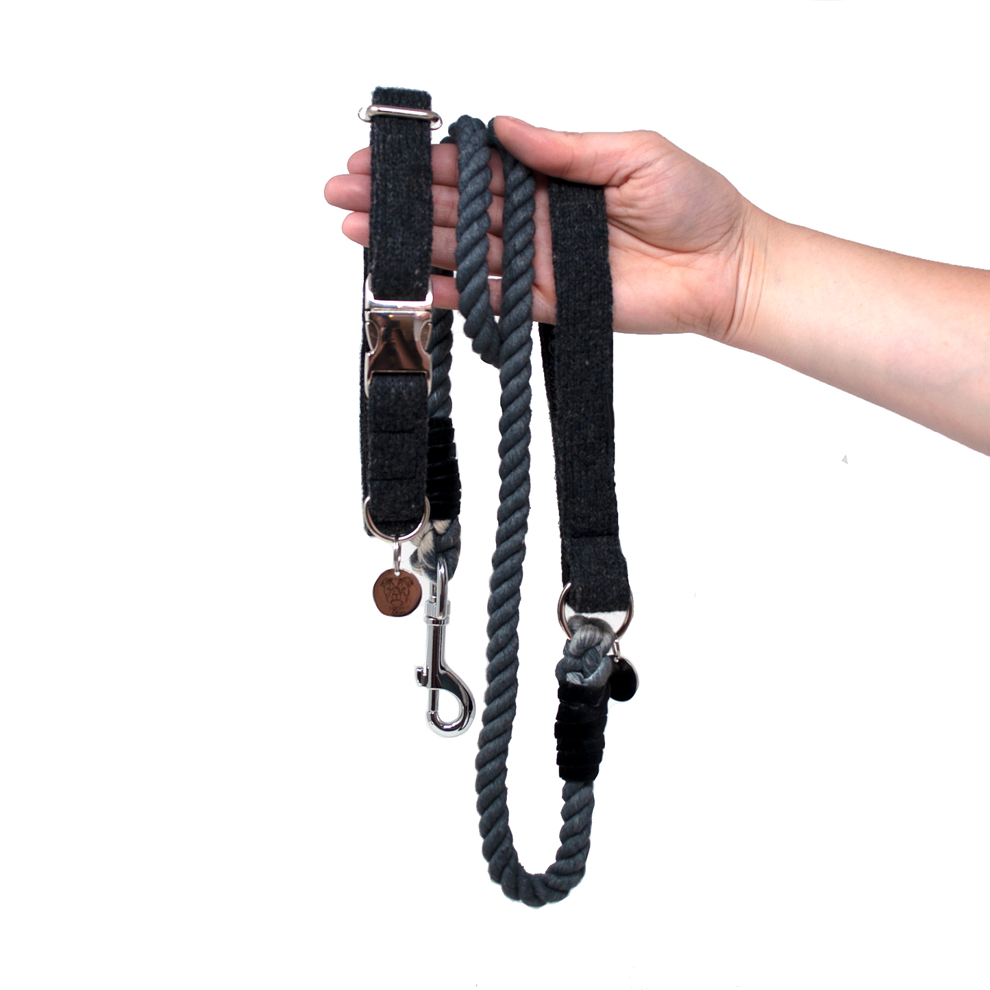 Charcoal - Autumn/Winter '23 Collection - Luxury Dog Collar