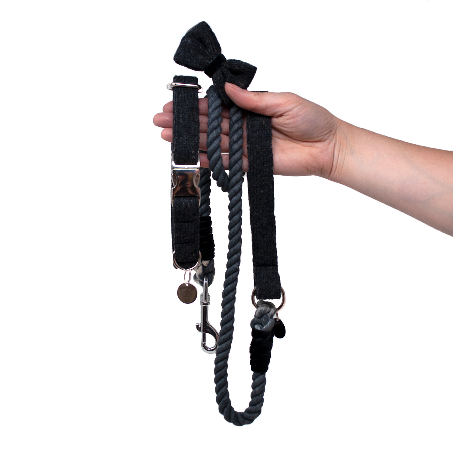 Charcoal - Autumn/Winter '23 Collection - Luxury Dog Collar