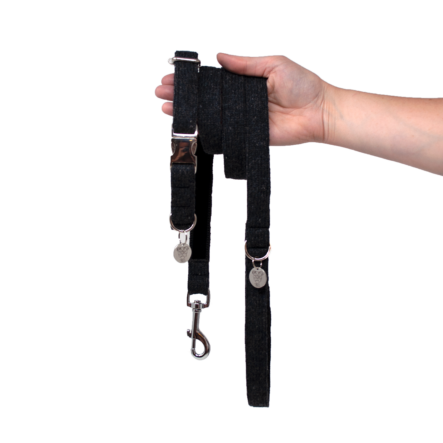 Charcoal - Autumn/Winter '23 Collection - Luxury Dog Collar