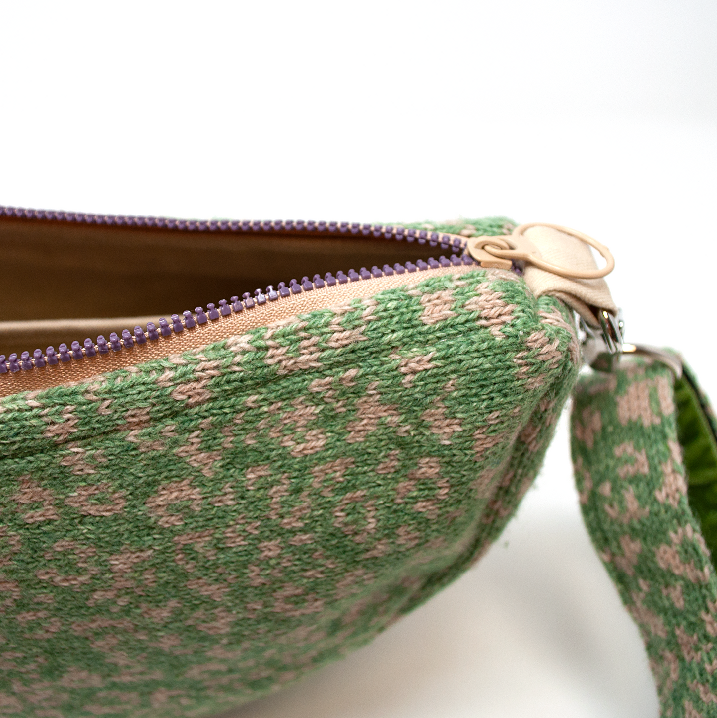 Green & Tan - SS23 Collection - Cross Body Bag