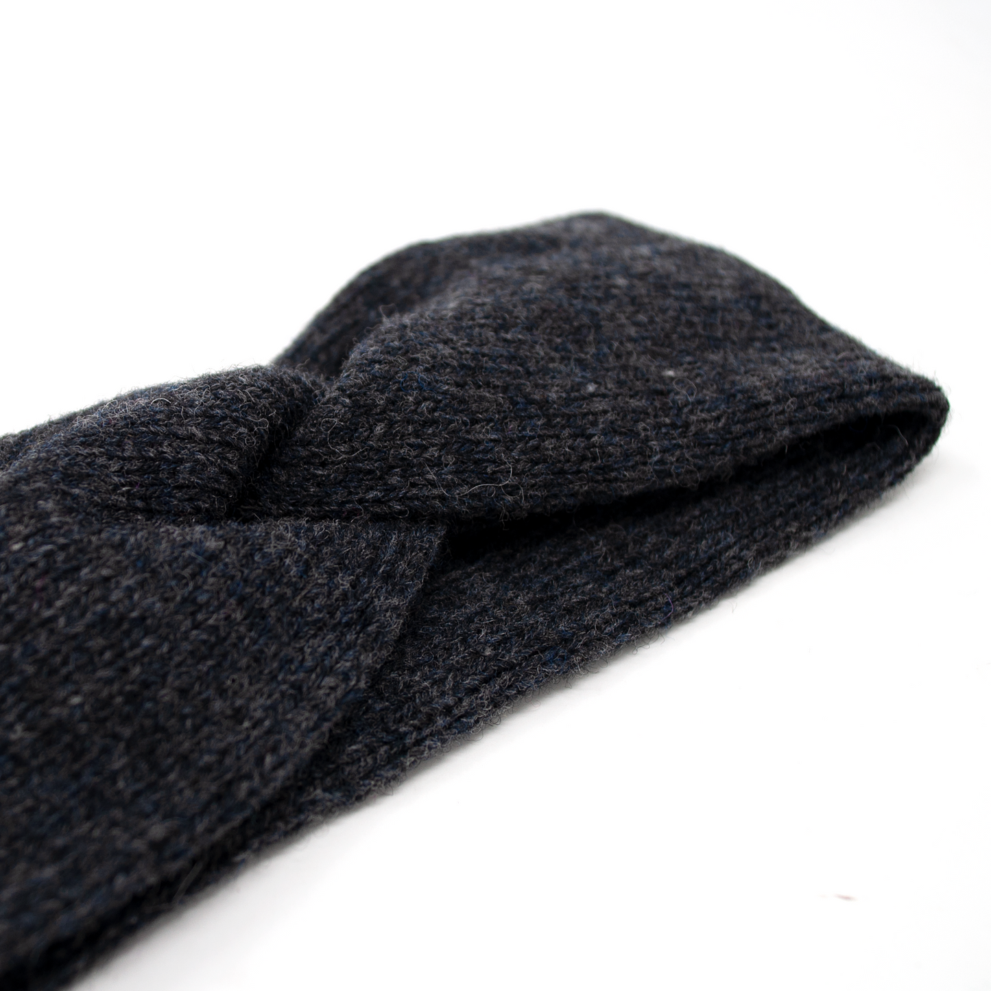 Charcoal - AW23 Collection - Luxury Twist Knot Headband