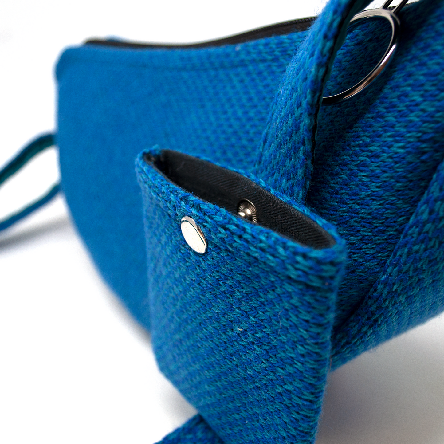 Royal Blue & Turquoise - Harris Design - Cross Body Bag