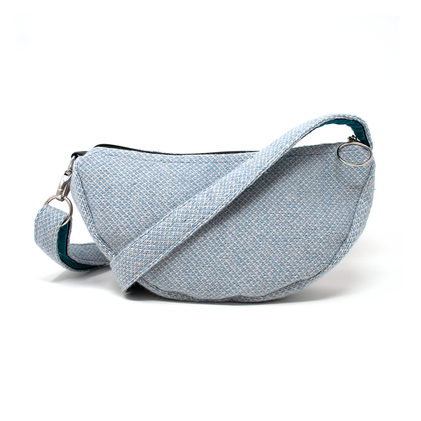 Ice Blue & Dove - Harris Design - Cross Body Bag