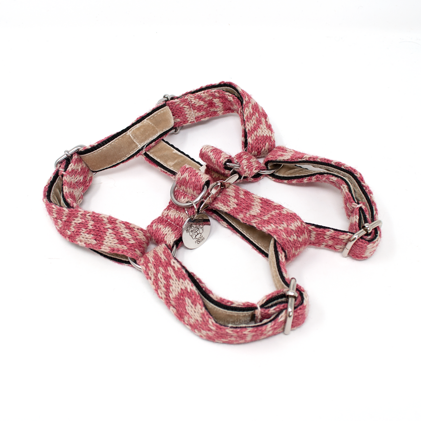Redcurrant - SS25 Collection - Luxury Dog Harness