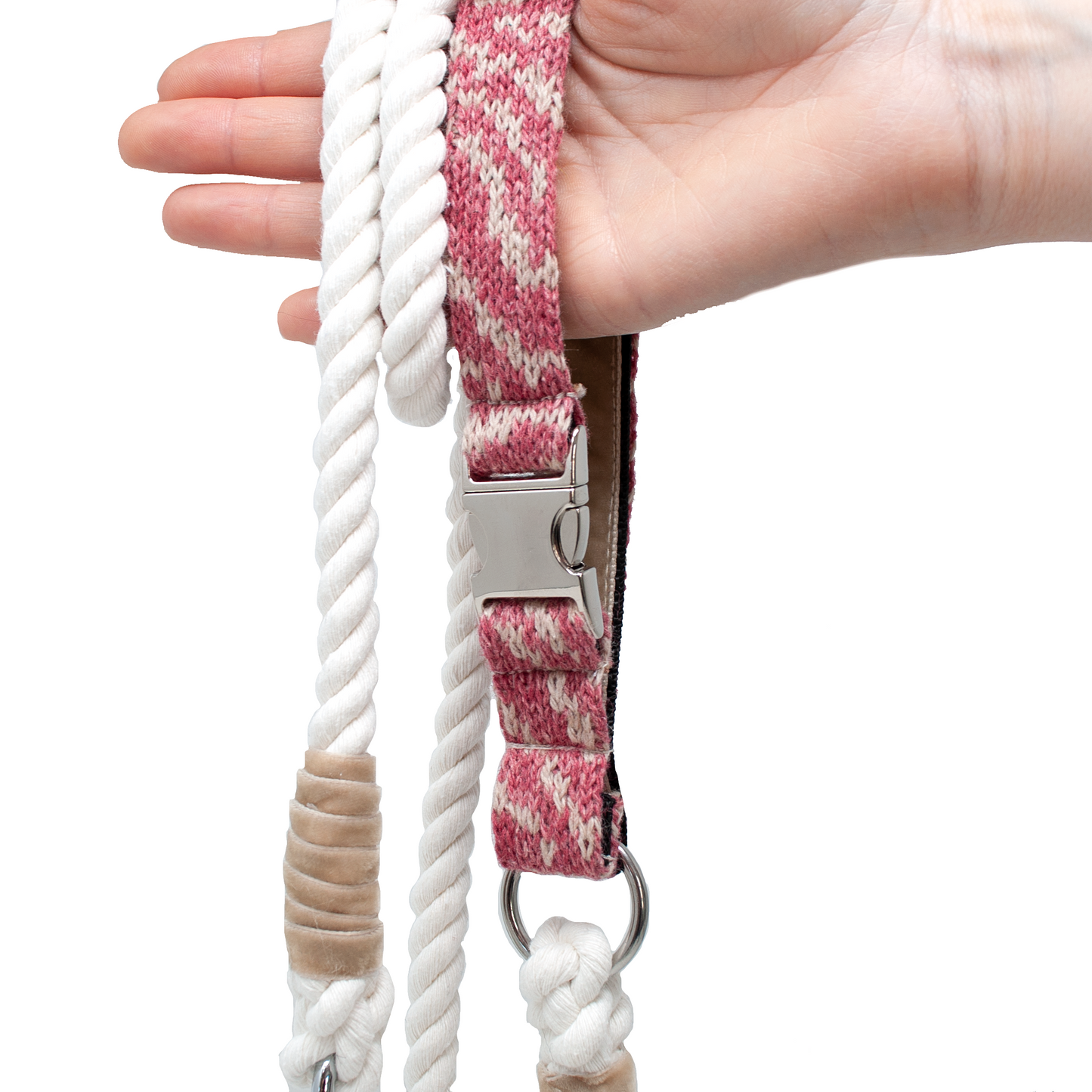 Redcurrant - SS25 Collection - Rope Dog Lead