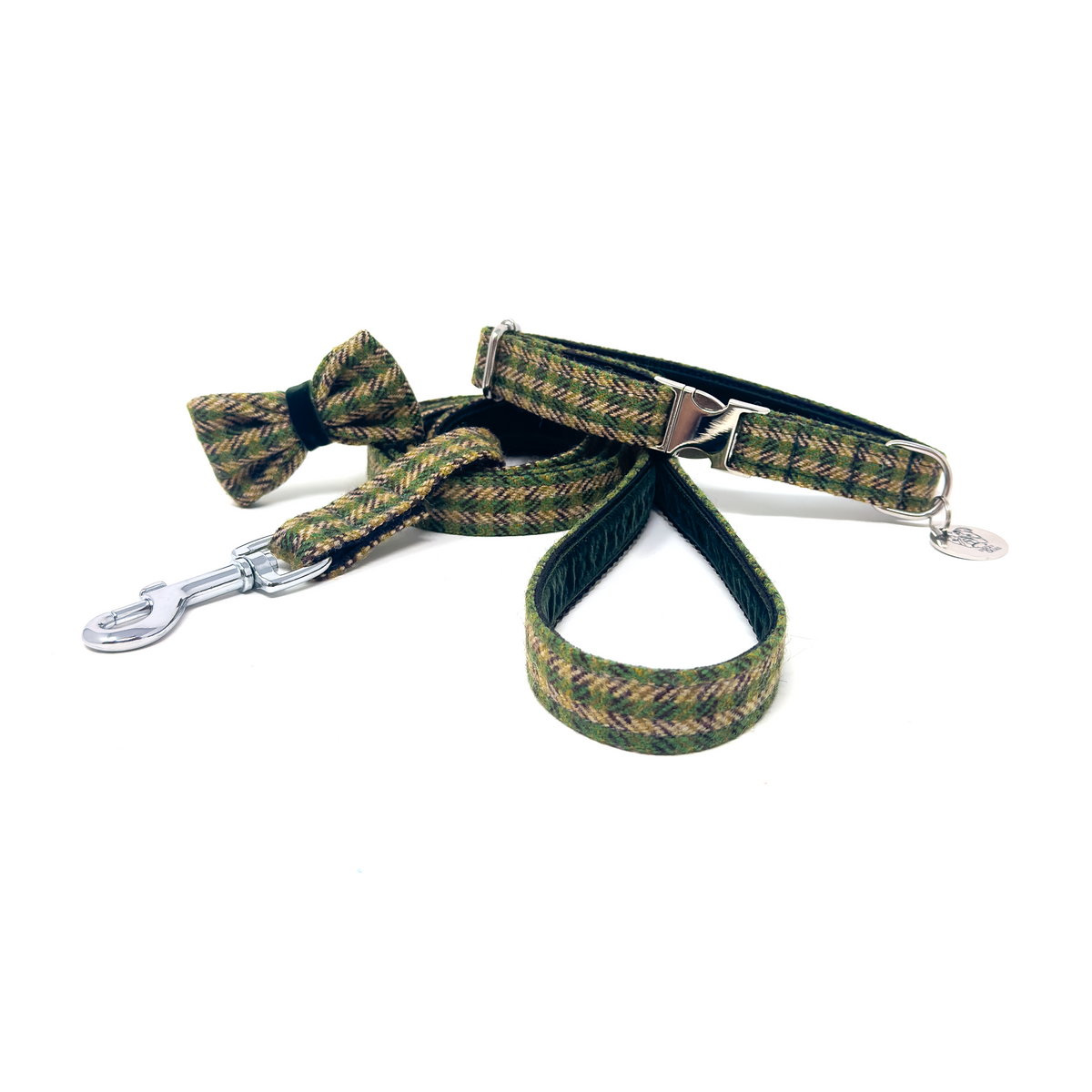 The Rannoch Design - Collar, Lead & Bow Tie Bundle - Glenlyon Collection