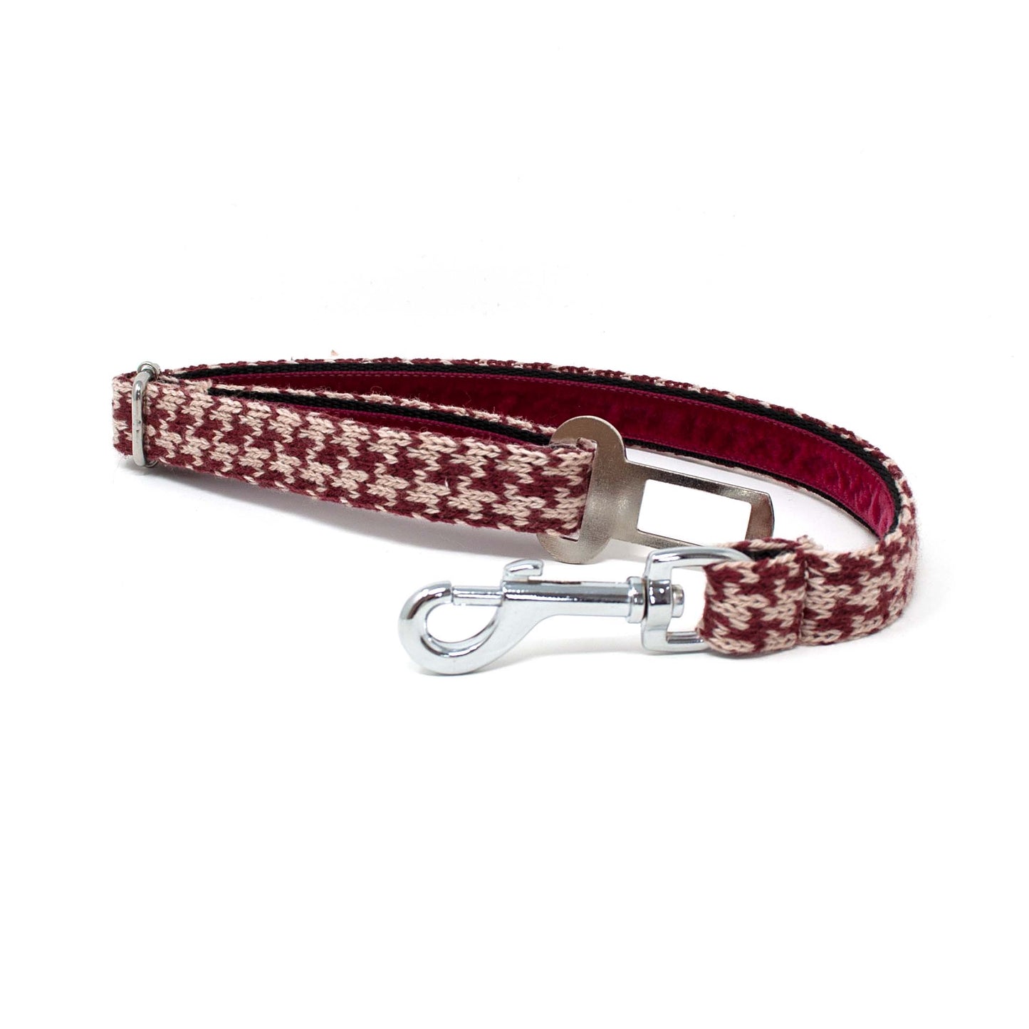 Knightsbridge - Houndstooth '25 Collection - Dog Seatbelt