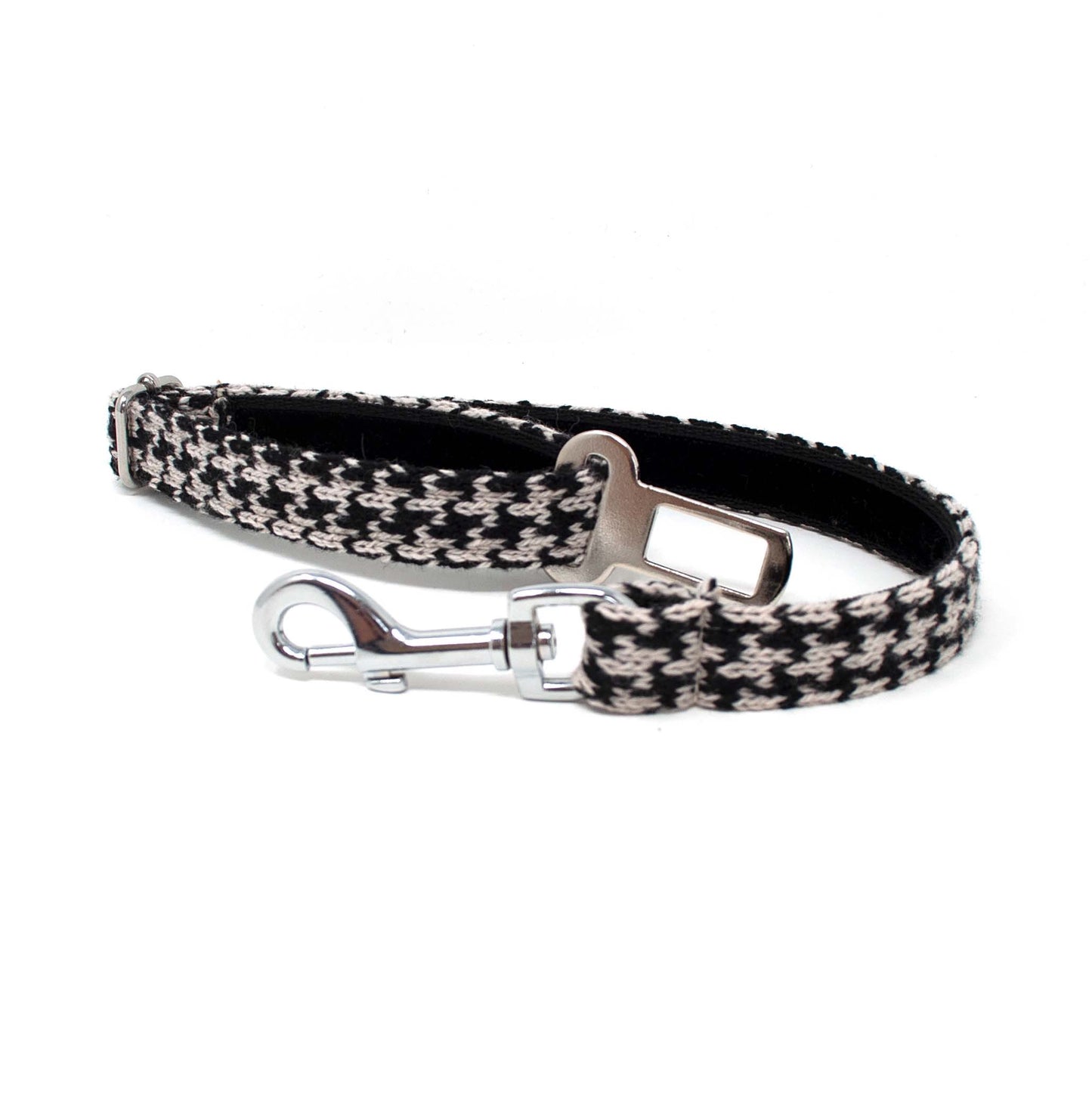 Soho - Houndstooth '25 Collection - Dog Seatbelt