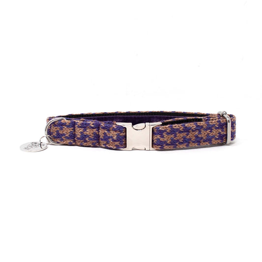 Kensington - Houndstooth '25 Collection - Luxury Dog Collar