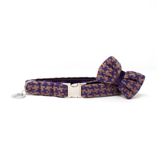 Kensington - Houndstooth Collection - Luxury Dog Collar