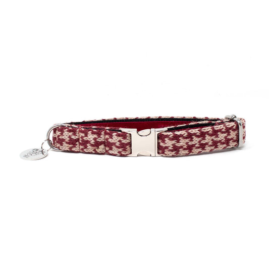 Knightsbridge - Houndstooth '25 Collection - Luxury Dog Collar