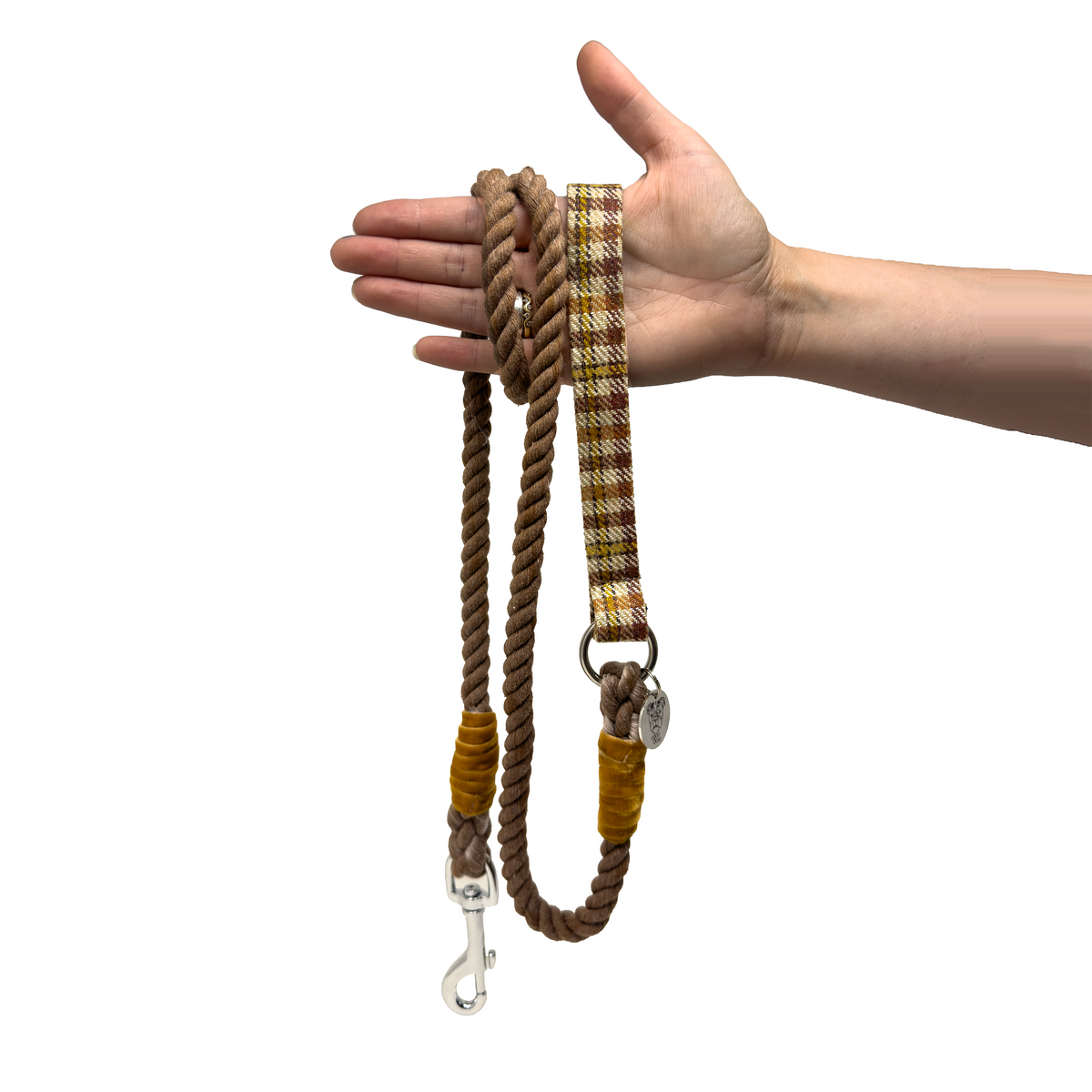 The Atholl Design - Rope Dog Lead - Glenlyon Collection