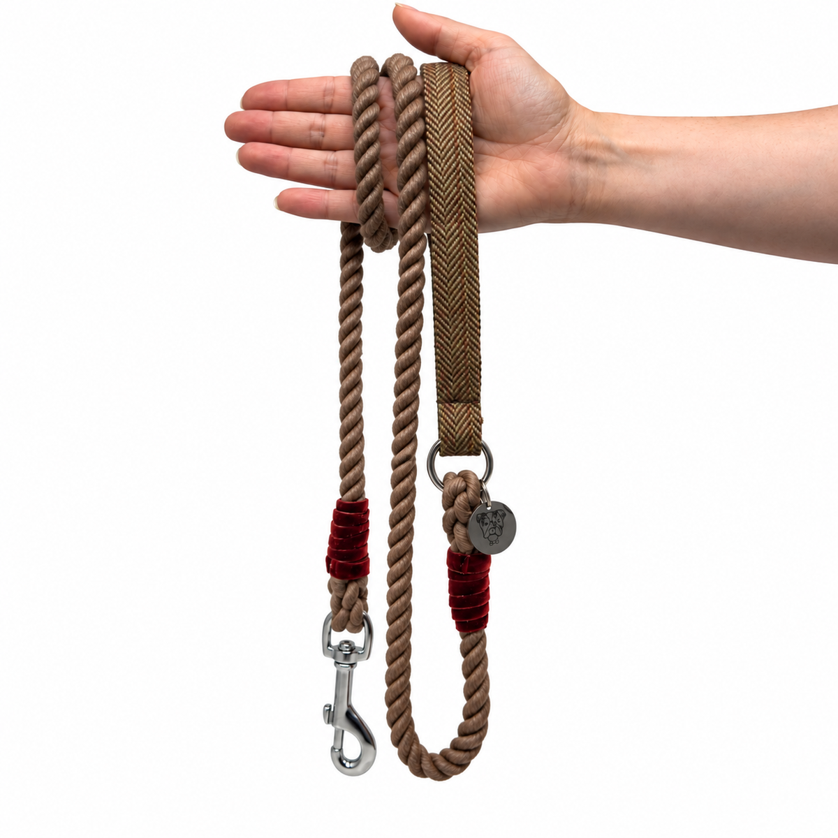 The Tummel Design - Rope Dog Lead - Glenlyon Collection