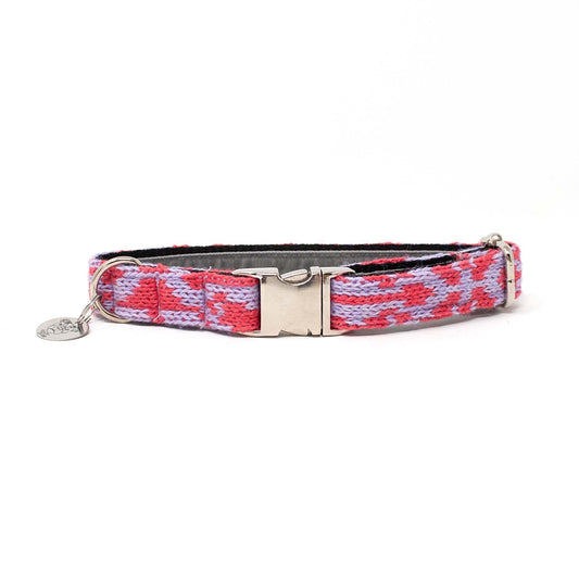 Geranium & Lilac - Kerr Design - Handmade Dog Collar