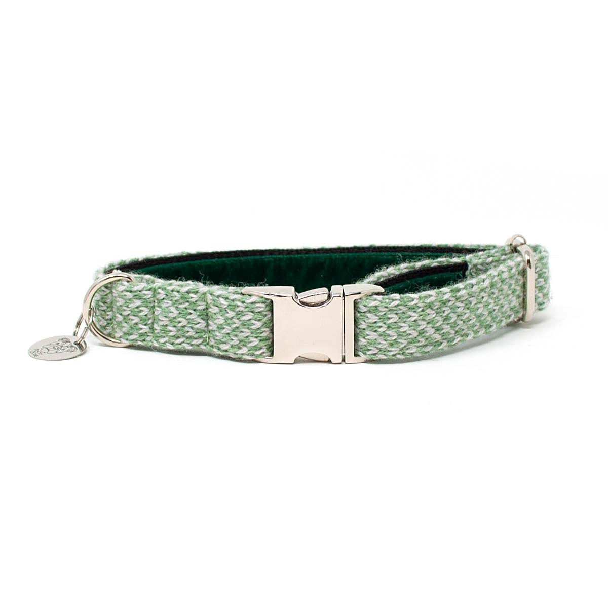 Green & Dove - Harris Design - Luxury Dog Collar