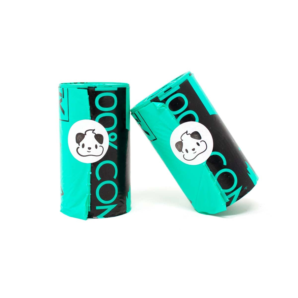 100% Compostable Poo Bags (2 Rolls)