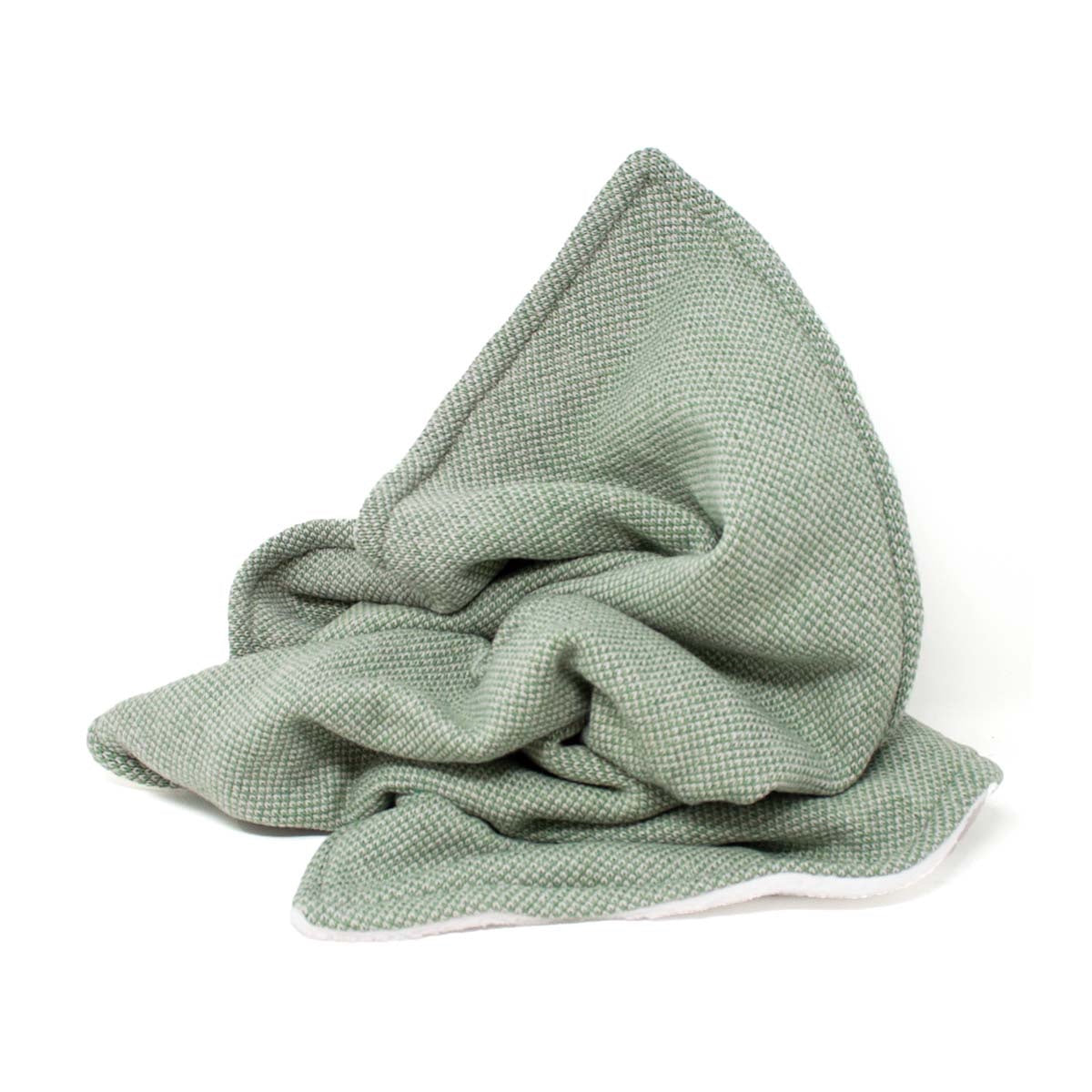 Green & Dove - Classic Collection - Luxury Knitted Blanket