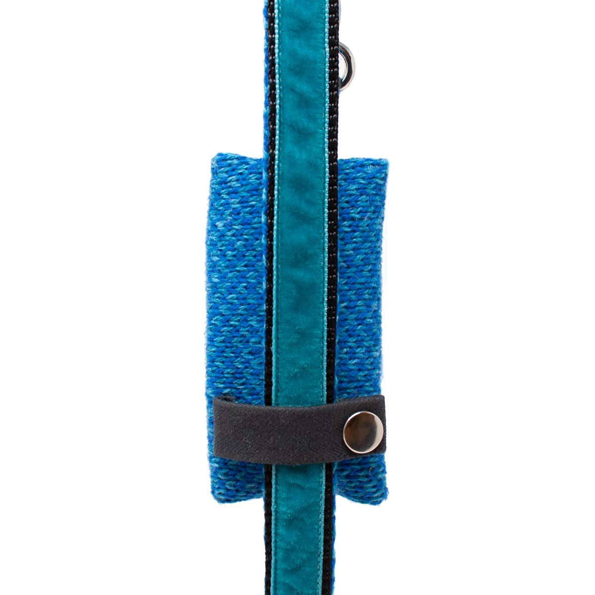 Royal Blue & Turquoise - Harris Design - Poo Bag Holder