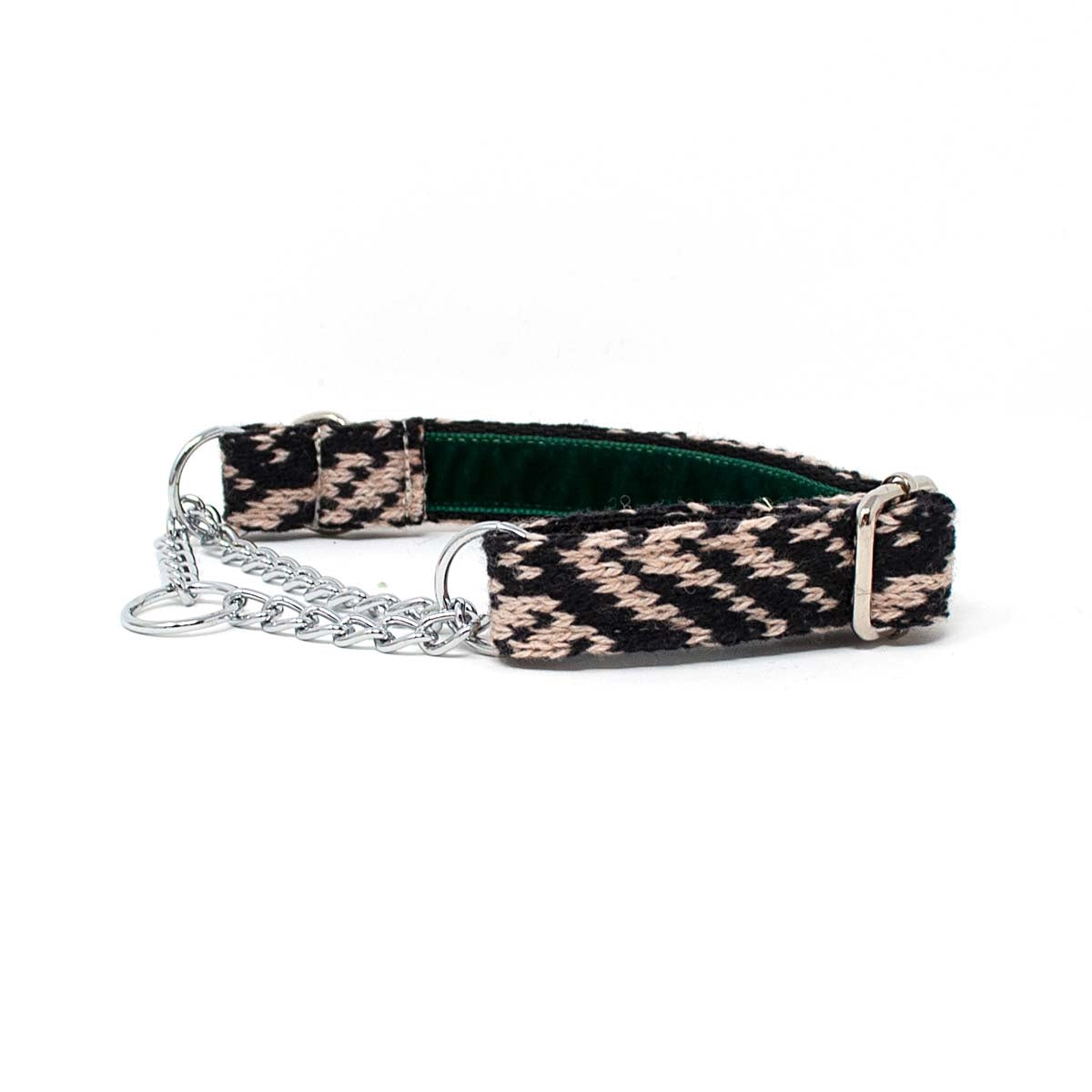 Black & Tan - Fell Design - Martingale Dog Collar