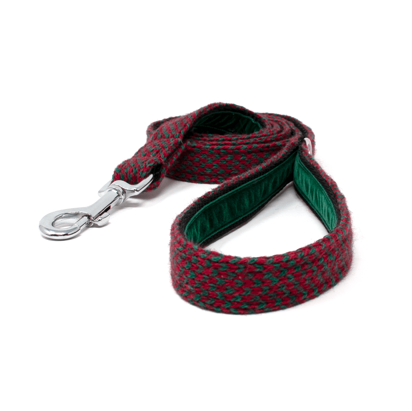 Rosehip & Sea Green - Harris Design - Luxury Dog Lead