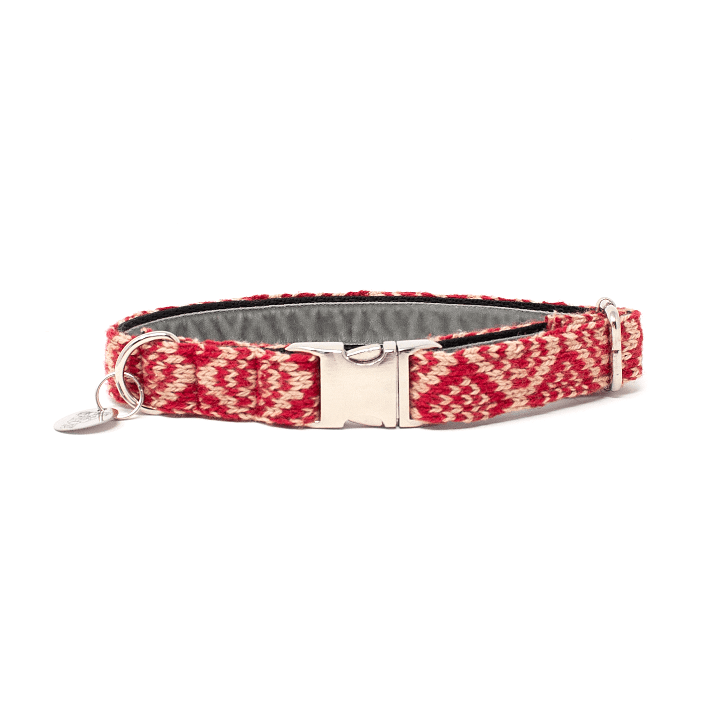 Rosehip & Tan - Barclay Design - Handmade Dog Collar