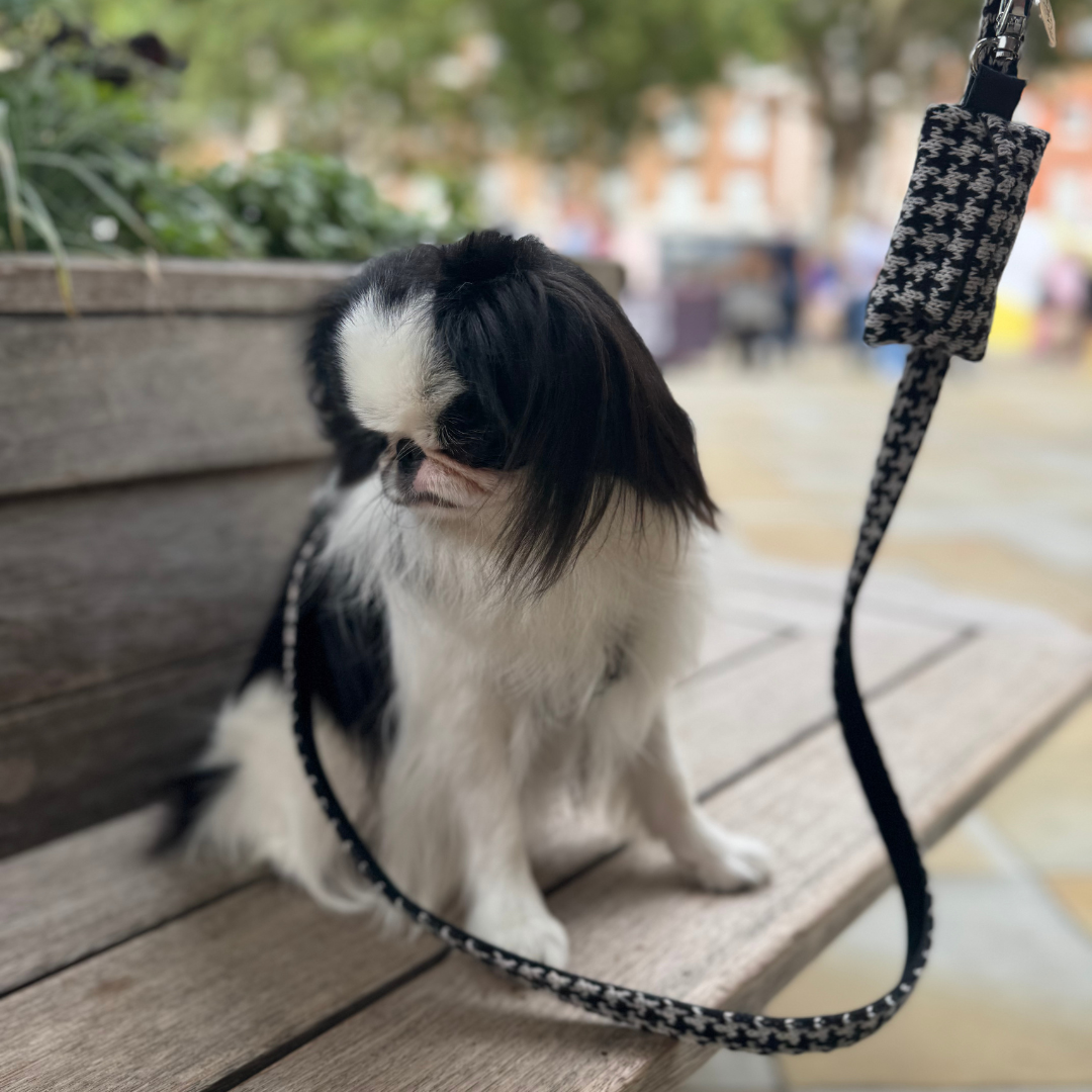 Soho - Houndstooth '25 Collection - Poo Bag Holder