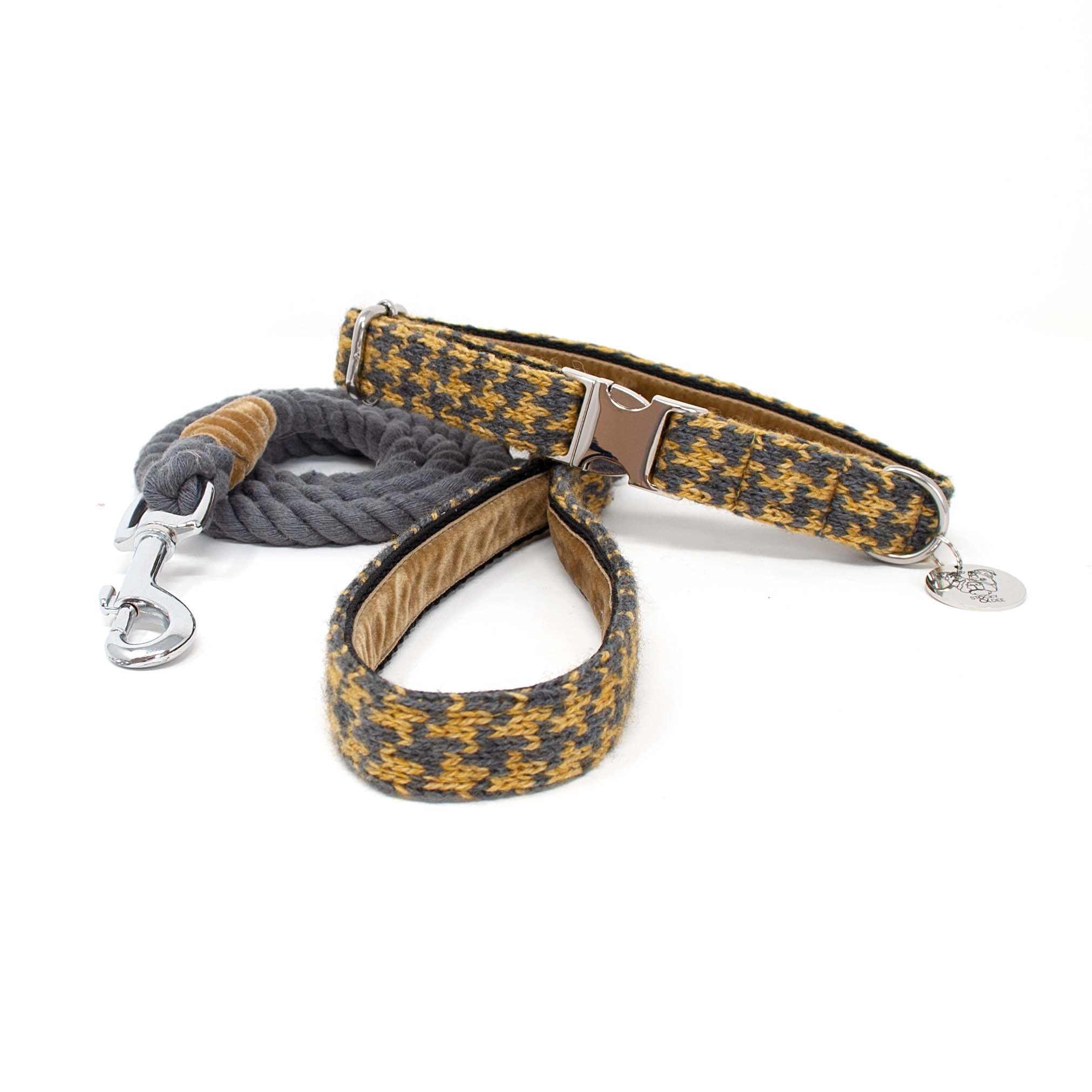 Richmond - Houndstooth '25 Collection - Luxury Dog Collar