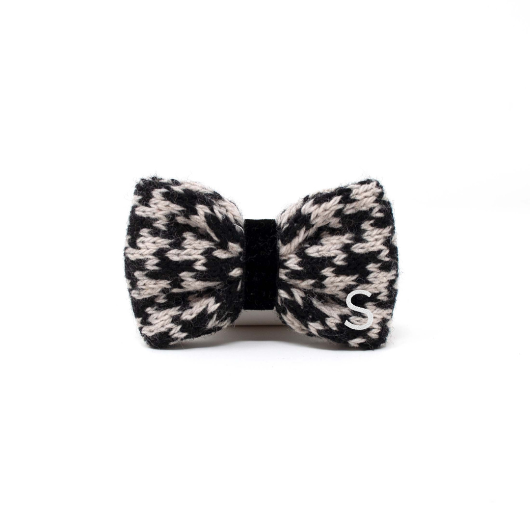Soho - Houndstooth '25 Collection - Dog Bow Tie