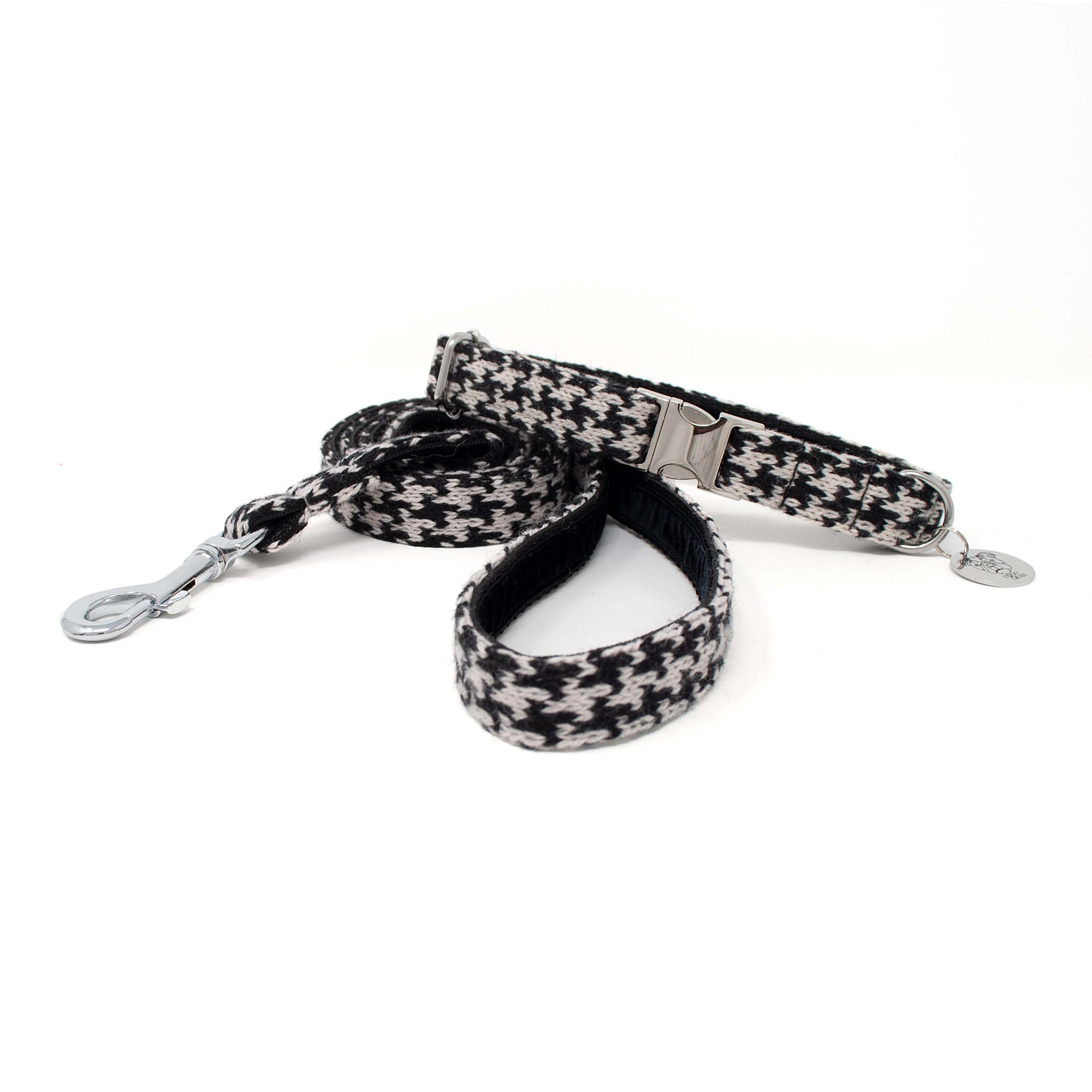 Soho - Houndstooth '25 Collection - Luxury Dog Collar