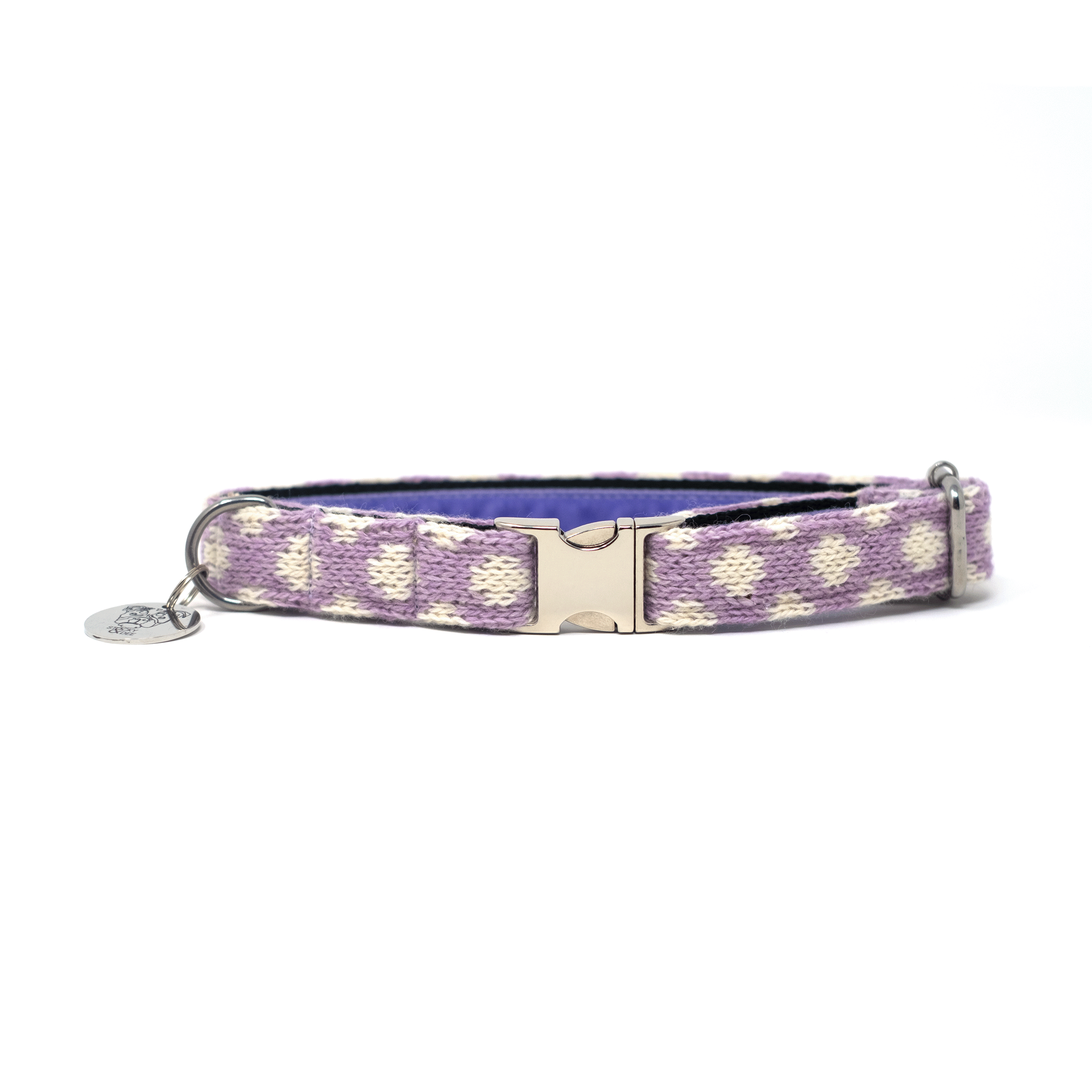Lavender - Polkadot Collection - Luxury Dog Collar