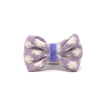 Lavender - Polkadot Collection - Dog Bow Tie