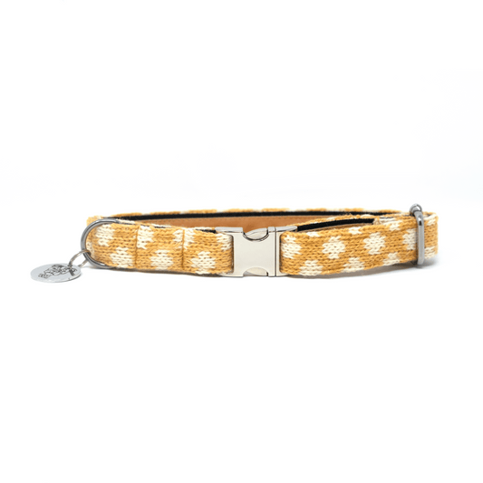 Marigold - Polkadot Collection - Luxury Dog Collar