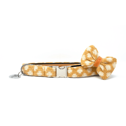 Marigold - Polkadot Collection - Luxury Dog Collar