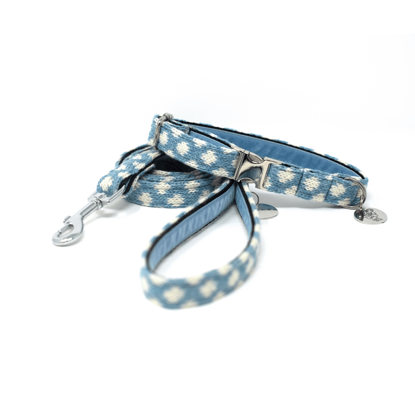 Bluebell - Polkadot Collection - Luxury Dog Collar