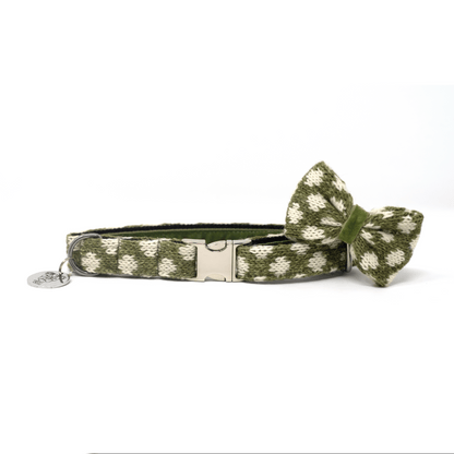 Fern - Polkadot Collection - Luxury Dog Collar