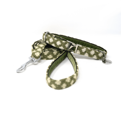 Fern - Polkadot Collection - Luxury Dog Collar