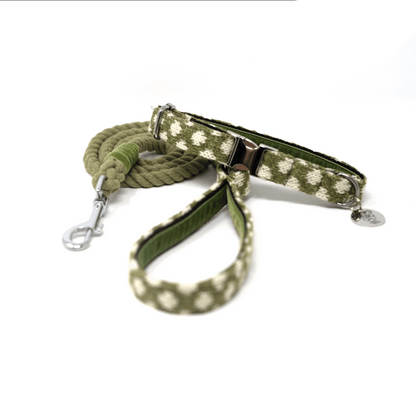 Fern - Polkadot Collection - Luxury Dog Collar