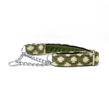 Fern - Polkadot Collection - Martingale Dog Collar