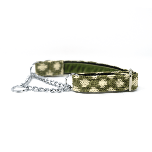 Fern - Polkadot Collection - Martingale Dog Collar