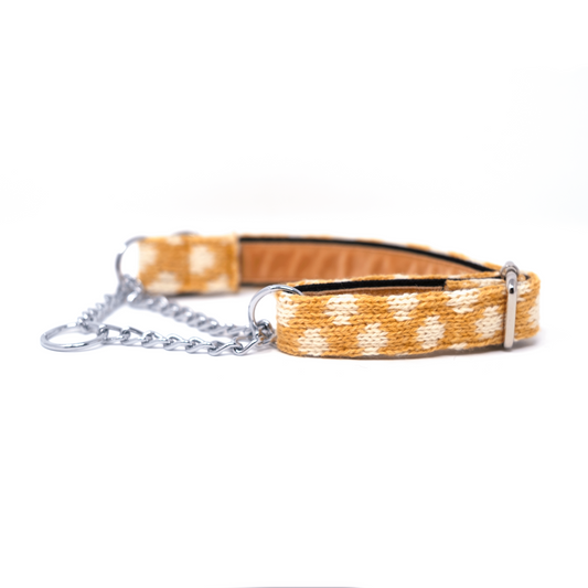 Marigold - Polkadot Collection - Martingale Dog Collar