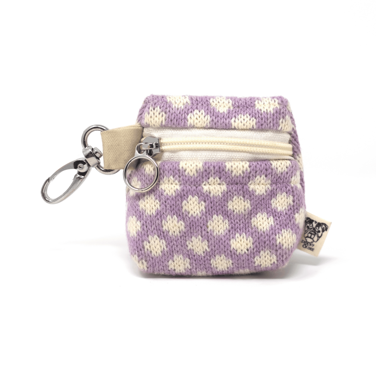 Lavender - Polkadot Collection - Treat Pouch