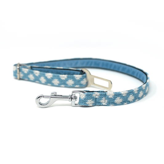 Bluebell - Polkadot Collection - Dog Seatbelt