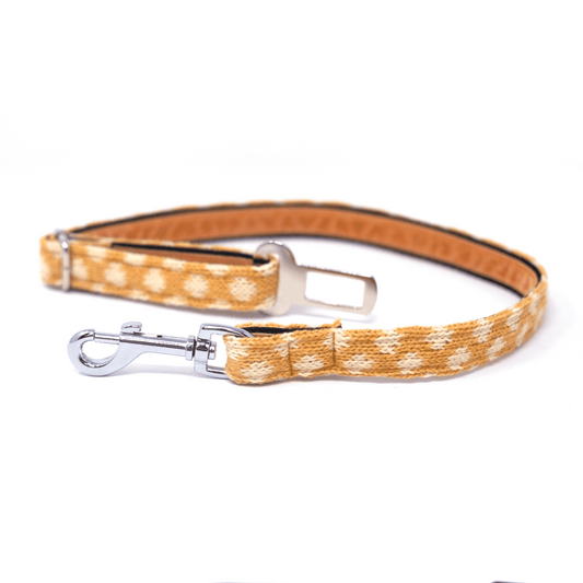 Marigold - Polkadot Collection - Dog Seatbelt