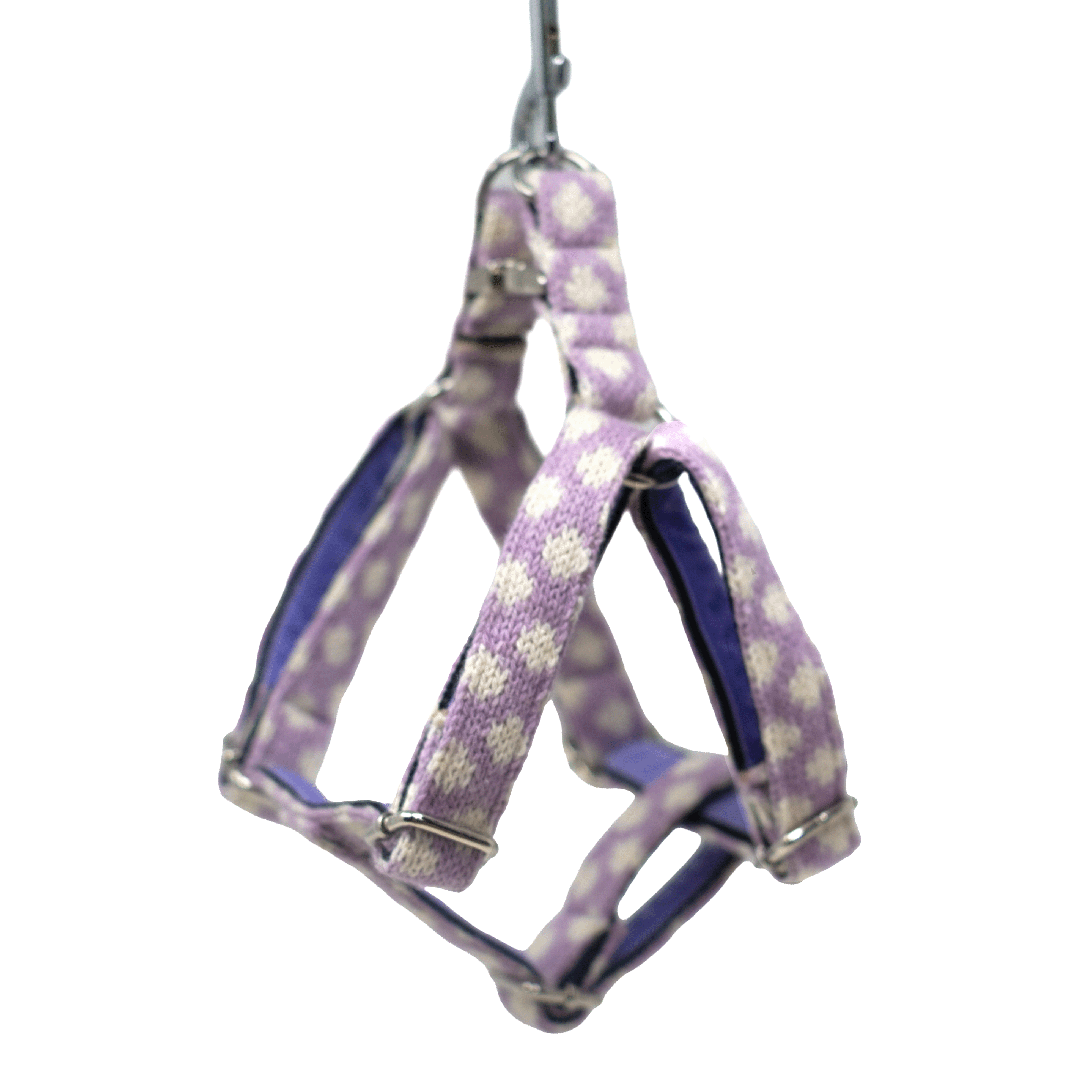 Lavender - Polkadot Collection - Luxury Dog Harness
