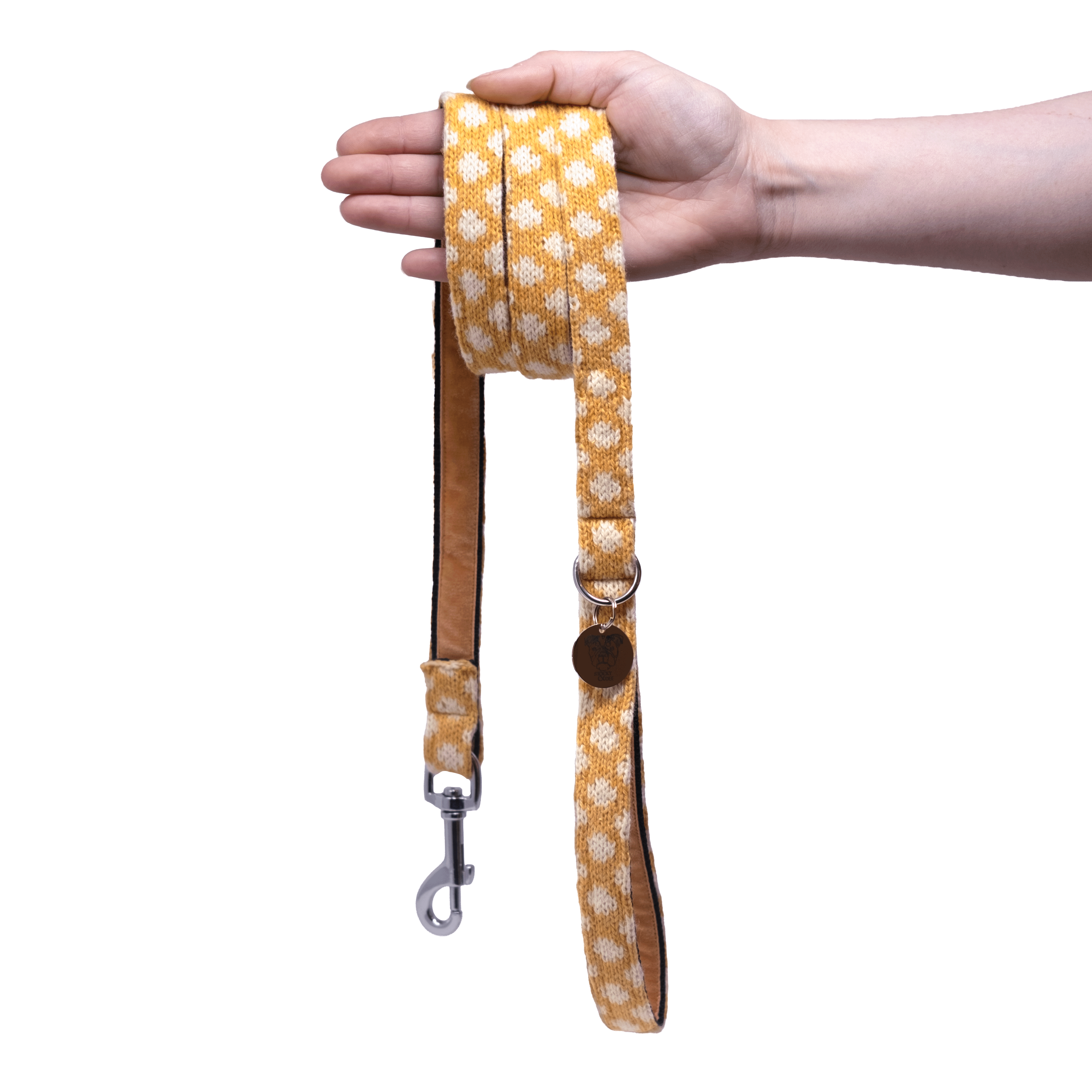 Marigold - Polkadot Collection - Traditional Dog Lead