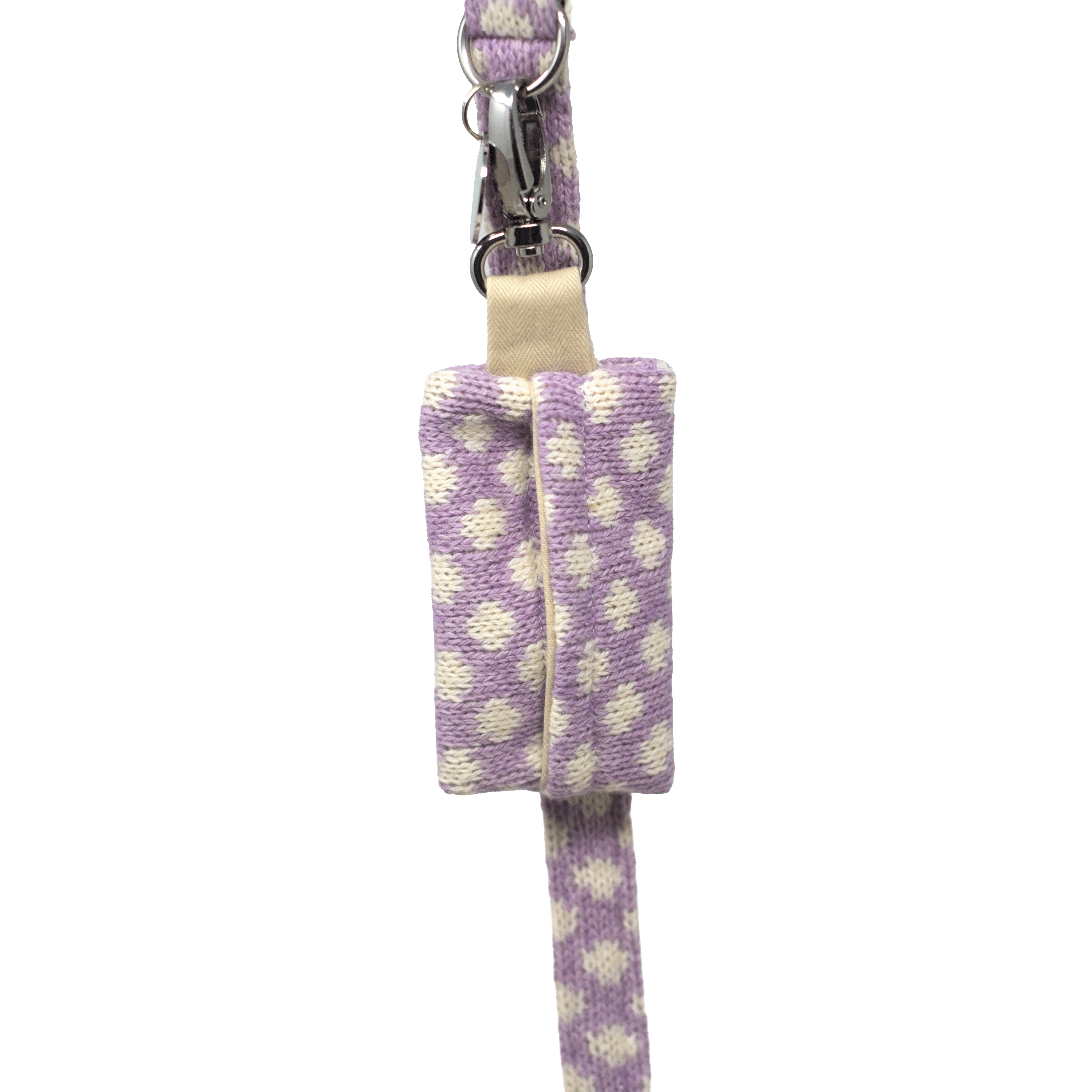 Lavender - Polkadot Collection - Poo Bag Holder